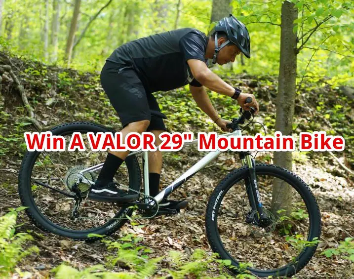 Bike Ride Giordano Giveaway January 2024 - Win A VALOR 29" Mountain Bike