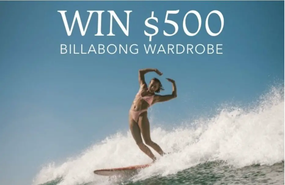 Billabong Fall Closet Upgrade Sweepstakes - Win A $500 Billabong Gift Card