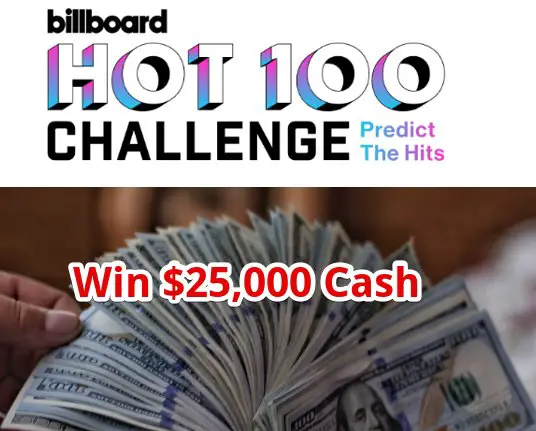 Billboard Hot 100 Challenge - Win $25,000