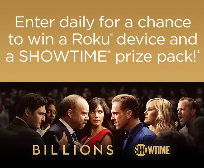Billions Premiere Sweepstakes