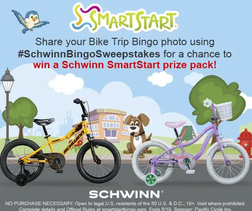 Bingo Sweepstakes #schwinnbingosweepstakes