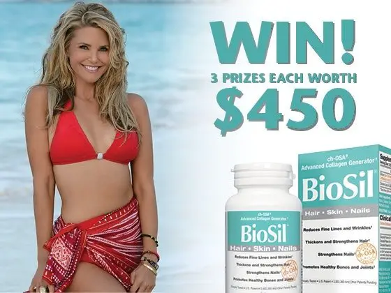 BioSil Products and Christie Brinkley's Timeless Beauty Book Sweepstakes