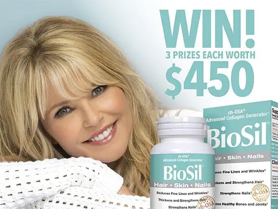 BioSil Products and Christie Brinkley's Timeless Beauty Book Sweepstakes