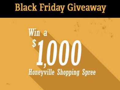 Black Friday $1K Shopping Spree Sweepstakes!