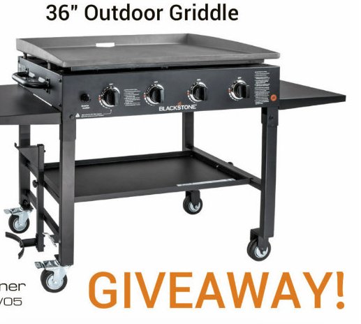 Blackstone Products Gridle Giveaway