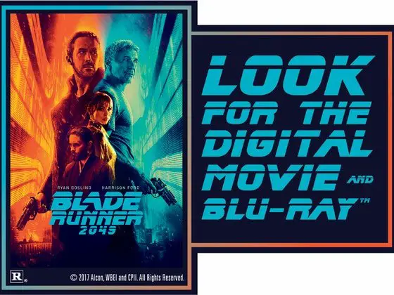 Blade Runner 2049 on Digital Sweepstakes