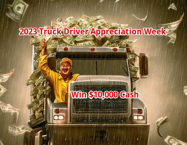 Blue Beacon 2023 Truck Driver Appreciation Week - Win Up To $10,000 Cash