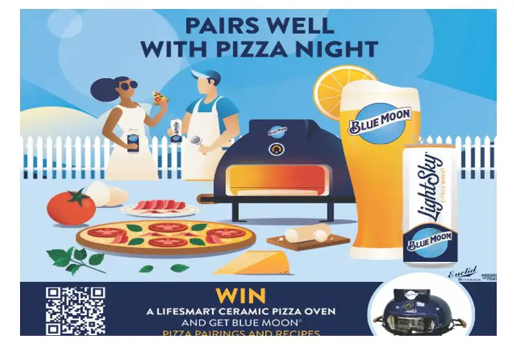 Blue Moon Pizza Oven Sweepstakes – Pizza Oven, 65 Winners
