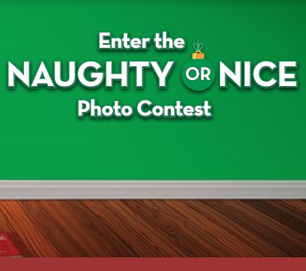 Blue Naughty or Nice Contest