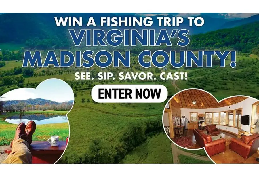 Blue Ridge Outdoors Sweepstakes - Win A Fishing Trip To Virginia’s Madison County