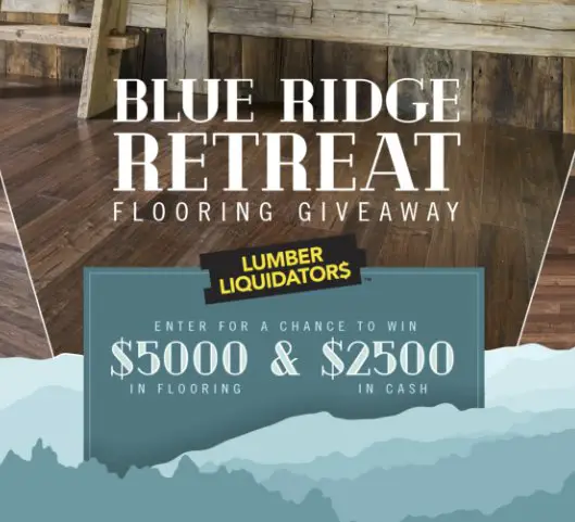 Blue Ridge Retreat Flooring Giveaway