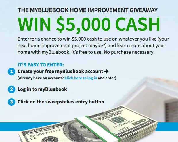Bluebook Home Improvement Giveaway