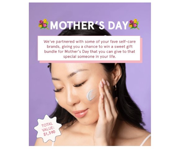 Blume Win A Sweet Bundle For Mother's Day - Win Beauty Products, Airpods Pro Case And More