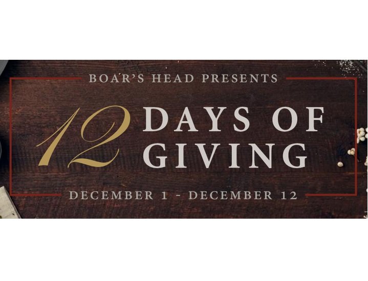 Boars Head 12 Days of Giving Sweepstakes - Win Kitchen Tools & Cookware