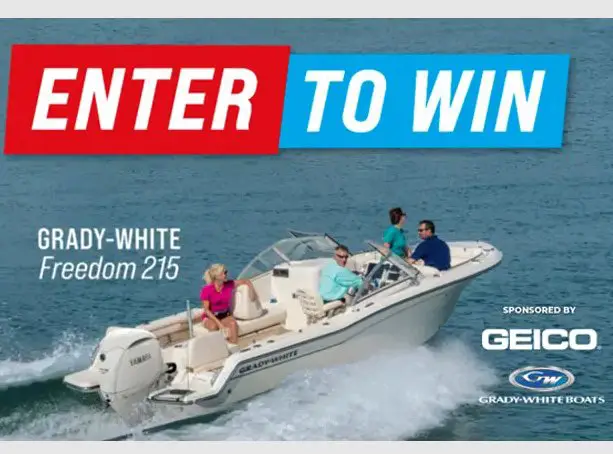 BoatUS 60th Sweepstakes - Win a  $130,000 Boat