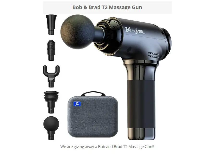 Bob And Brad Giveaway - Win A T2 Massage Gun