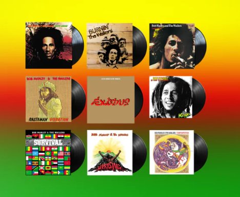 Bob Marley Sweepstakes - Win a Bob Marley Vinyl Collection