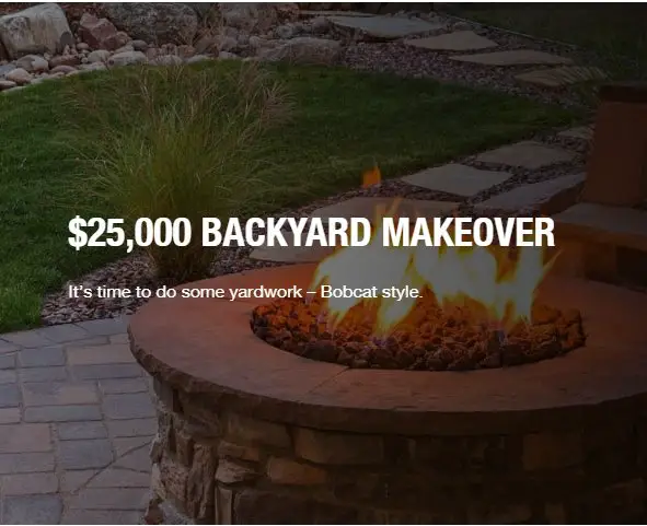 Bobcat Backyard Makeover Contest - Win A $25,000 Backyard Makeover