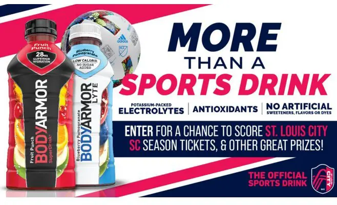 BODYARMOR St. Louis Soccer Club Sweepstakes - Win Season Tickets and More