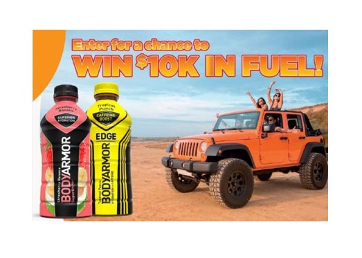 BODYARMOR X Circle K Gas Sweepstakes - Win $10,000 Cash