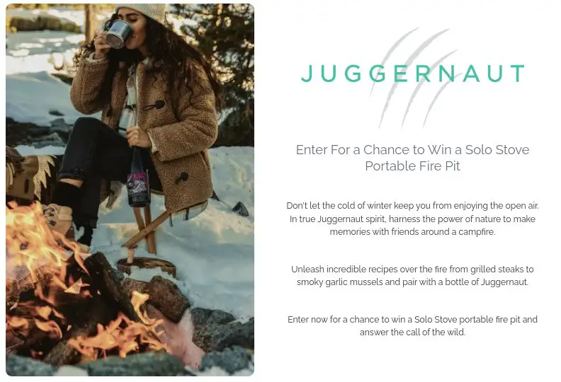 Bogle Juggernaut Wines Solo Stove Portable Fire Pit Sweepstakes - Win A Solo Stove Fire Pit With Stand (5 Winners)