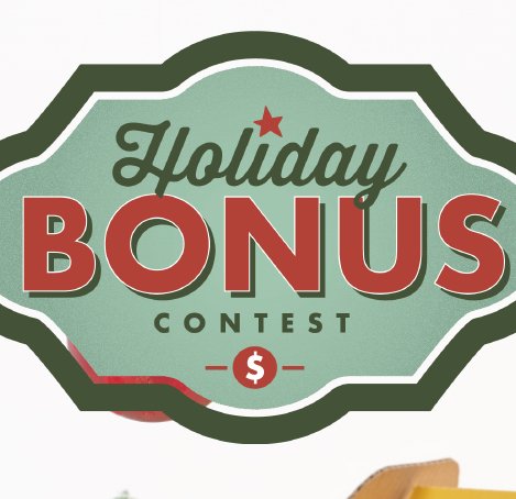 Bojangles’ Holiday Bonus Contest
