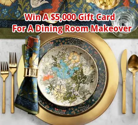 Bolla Wine Better Together Sweepstakes - Win A $5,000 Williams Sonoma Gift Card For A Dining Room Makeover