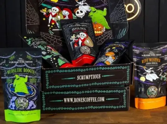 Bones Coffee Company “Ultimate Nightmare” Sweepstakes - Win 2 Disney Tim Burton’s The Nightmare Before Christmas Collector’s Boxes