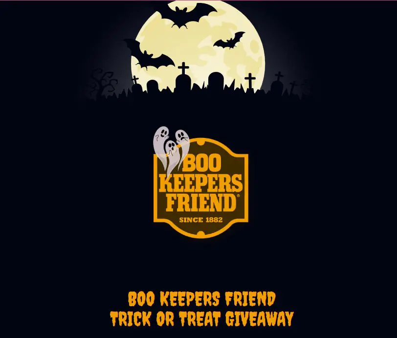 BOO Keepers Friend Trick or Treat Halloween Giveaway – Win A Pack Of Cleaning Products
