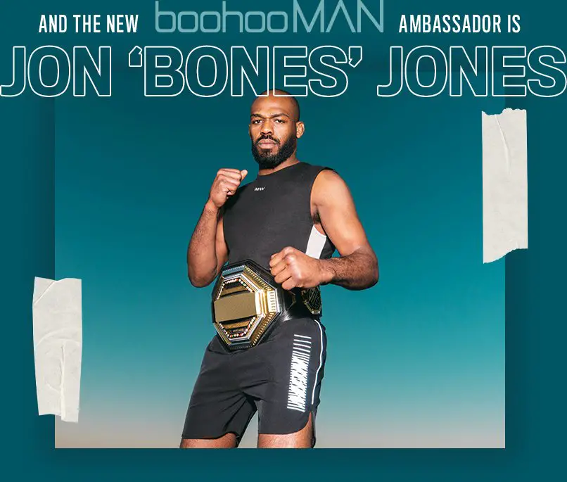 boohooMAN - Jon "Bones" Jones Giveaway