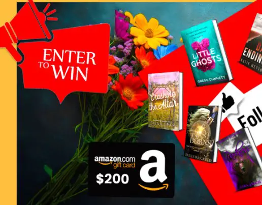 Book Throne June Social Media Giveaway - A $200 Amazon Gift Card is up for grabs!