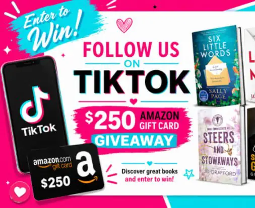Book Throne June TikTok Giveaway - Win a $250 Amazon Gift Card!