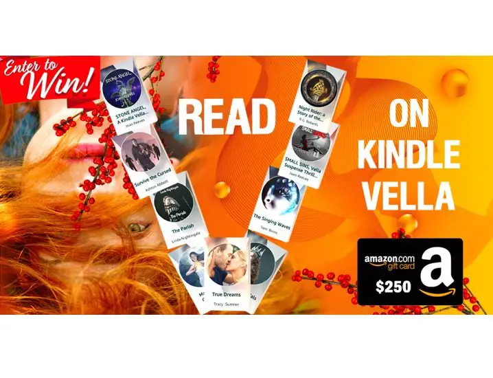 Book Throne November Kindle Vella Giveaway - Win A $250 Amazon Gift Card