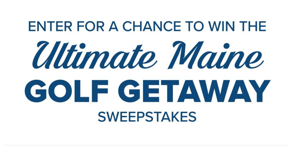 Boothbay Harbor Country Club Ultimate Maine Golf Getaway Sweepstakes