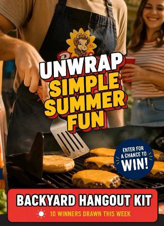 Borden Cheese Simple Summer Fun Giveaway - Win a $100 Instacart Gift Card & More