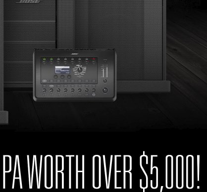 Bose ToneMatch PA System Sweepstakes