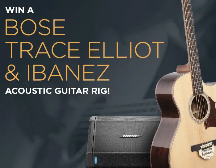 Bose, Trace Elliot, and Ibanez Acoustic Guitar Rig Sweepstakes