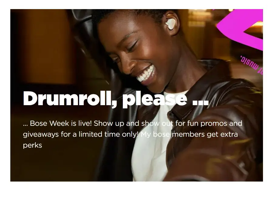 Bose Week Giveaway - Win A 5,000 Ticketmaster Gift Card Or Other Prizes