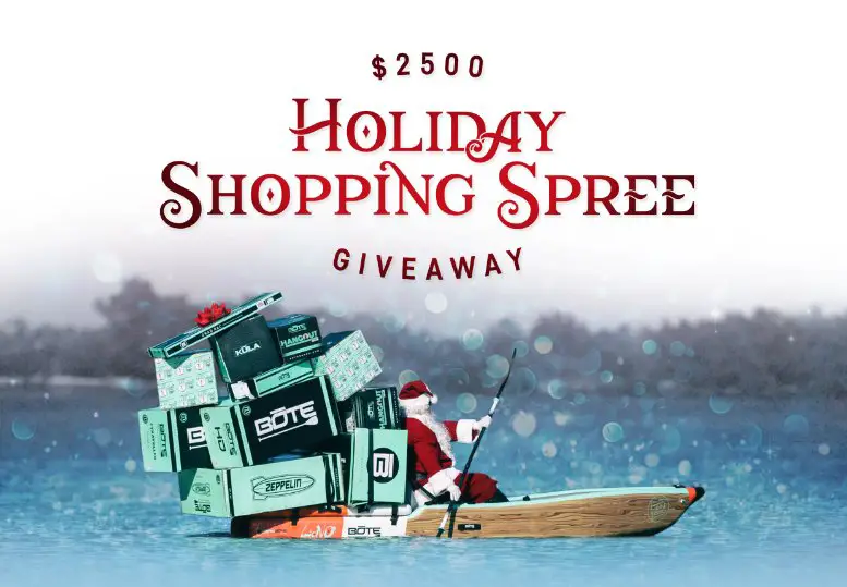 Bote Board Holiday Shopping Spree Giveaway - WIn A $2,500 Gift Card