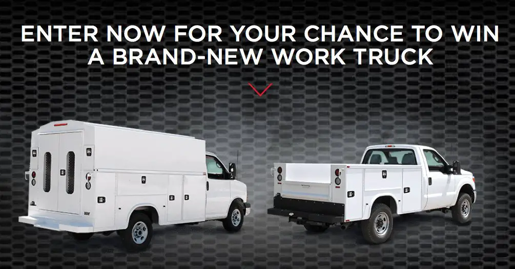 Win a $50k Brand New Work Truck Sweepstakes!