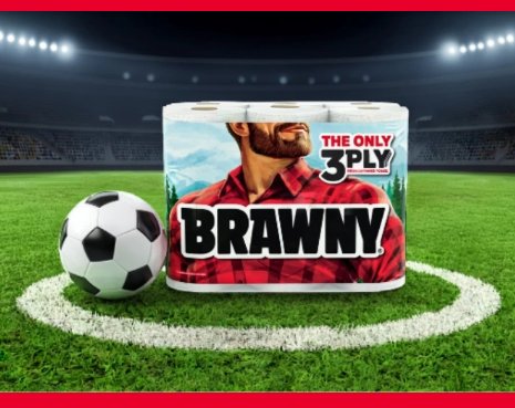 Brawny “Goal Time” Sweepstakes - Win free paper towels for a year