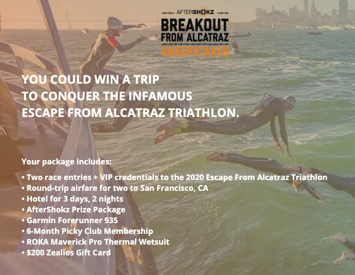 Break out From Alcatraz Sweepstakes