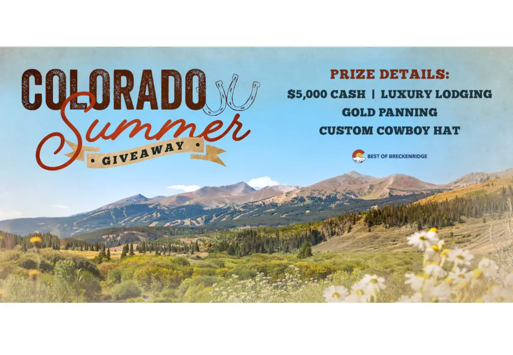 Breckenridge Grand Vacations Colorado Summer Giveaway 2026 - Win A Family Getaway To Colorado