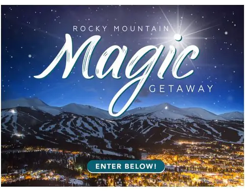 Breckenridge Grand Vacations Rocky Mountain Magic Getaway - Win A 7-Night Vacation, $5,000 & More