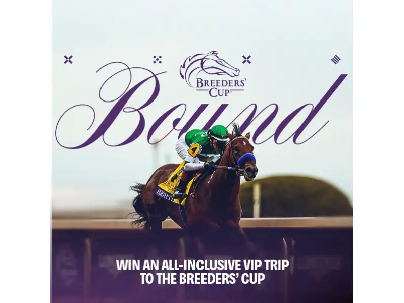 Breeders’ Cup 2026 Breeders’ Cup Bound - Win A Trip For Two To The Breeder's Cup World Championships