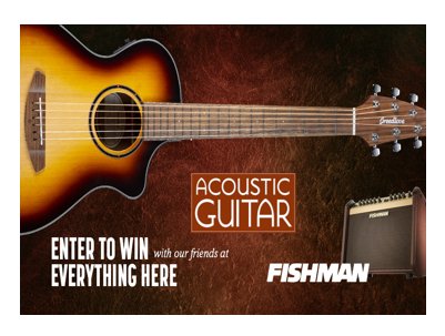Breedlove Guitars June Acoustic Guitar Giveaway - Win An Acoustic Guitar, Amp & $100 Gift Card