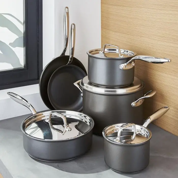 Breville 10 Piece Hard Anodized Cookware Set Giveaway