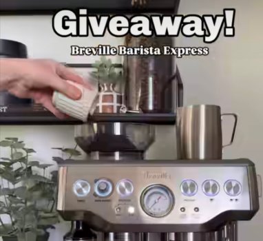 Breville Barista Espresso Machine Giveaway - Win An Espresso Machine