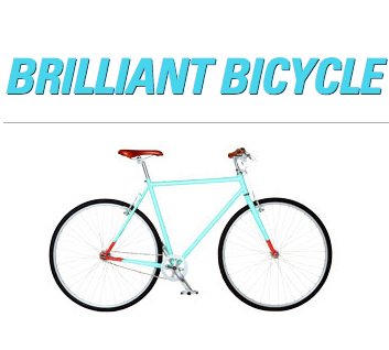 Brilliant Bicycle Co. Sweepstakes