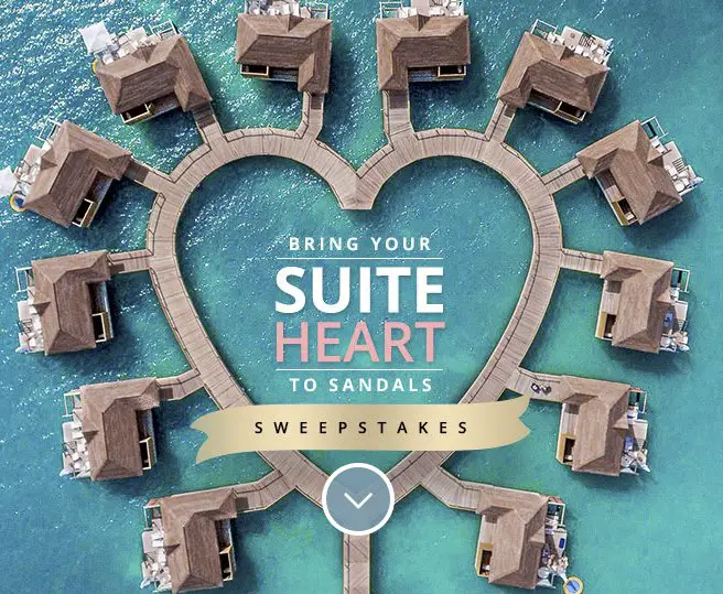 Bring Your Suite-Heart to Sandals Sweepstakes